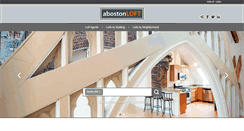 Desktop Screenshot of abostonloft.com